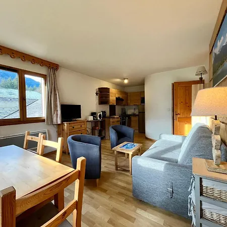 Apartment T2 6 Pers Avec Wifi Et Parking Couvert - Fr-1-629-145 Samoëns